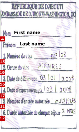 Djibouti Visa Application Form Dubai, Djibouti Visa, Djibouti Visa Application Form Dubai